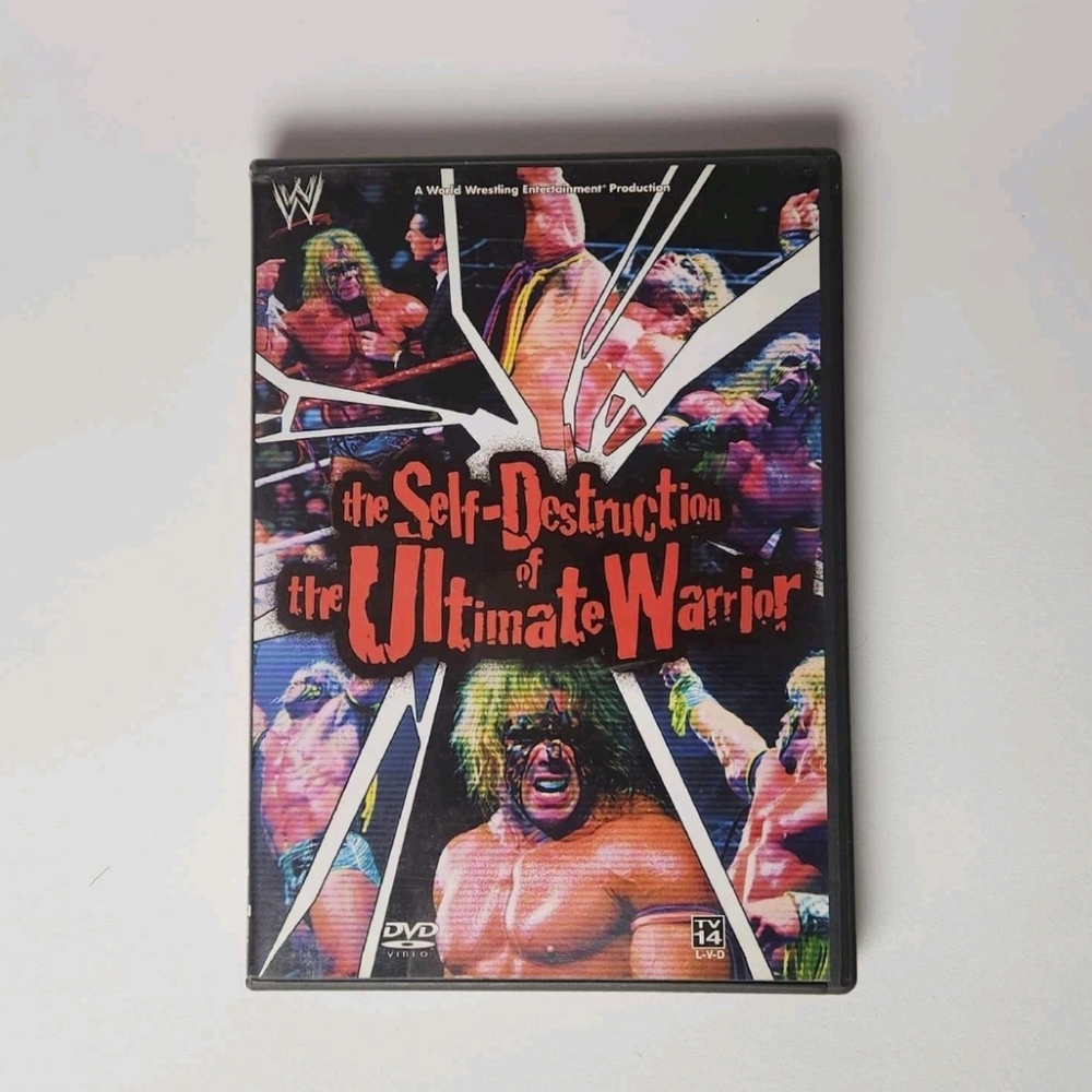 WWE The Self-Destruction of the Ultimate Warrior DVD - Red and Black